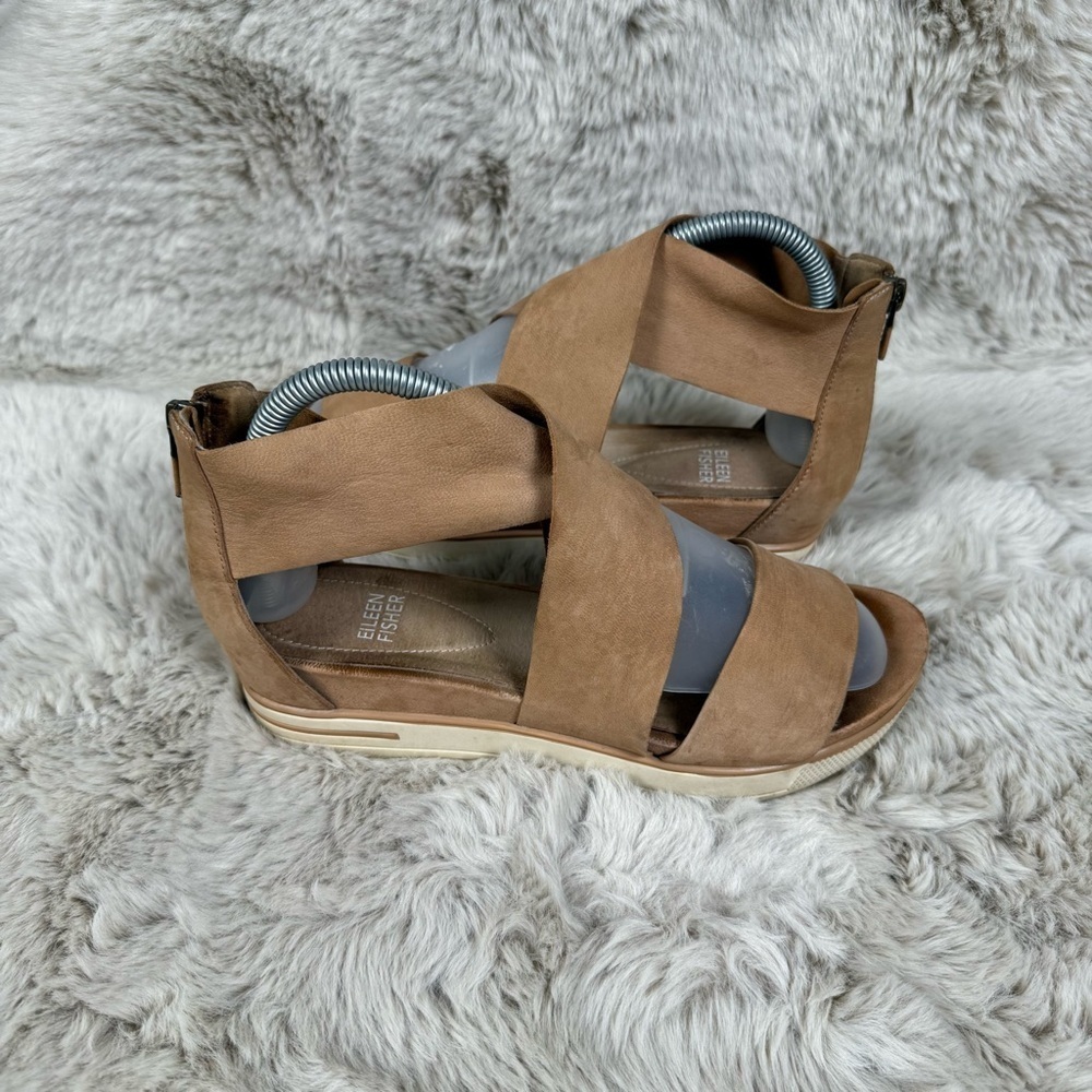 Eileen Fisher Brown Sandals Womens Size 7
